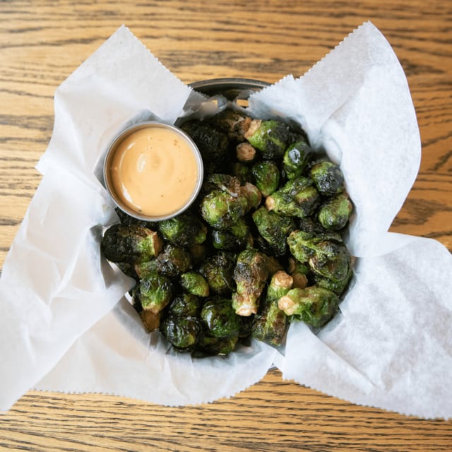 Fried Brussels Sprouts.