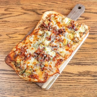 Brussel and Bacon Flatbread